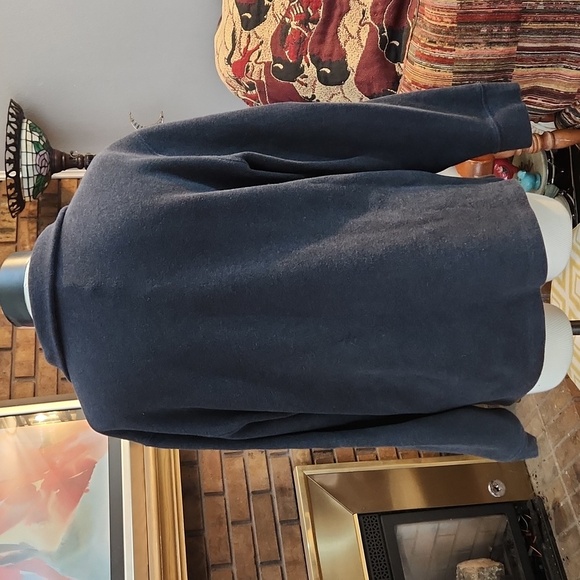 Polo Ralph Lauren Size Large Grey 1/4 Zip Pullover 100% Cotton - Picture 7 of 16